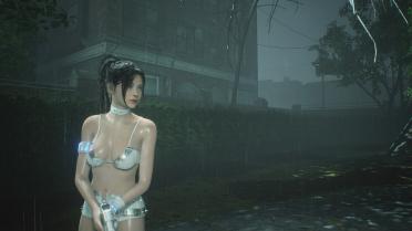 Ada & Claire Dark Stalker White Silver Edge No Stockings