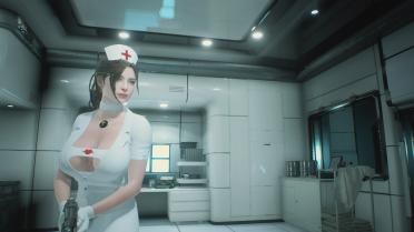 Ada & Claire Nurse White