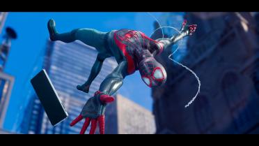 Black and Red Miles Classic Suit