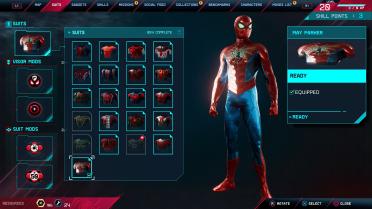 Spider Armor - MK IV Suit Slot (Spider-Man Remastered)