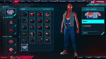 Spider-Punk Suit Slot (Spider-Man Remastered)