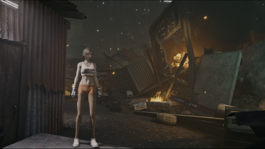 Hooters Waitress Tifa