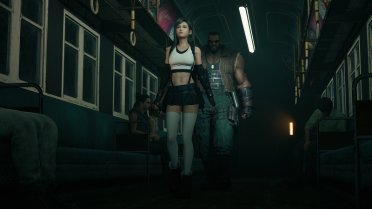 Tifa White Stocking Mod