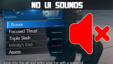 No UI Audio