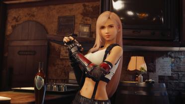 Hair Colors for Cloud Aerith and Tifa