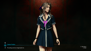 Aerith in FFVIII Garden Uniforms