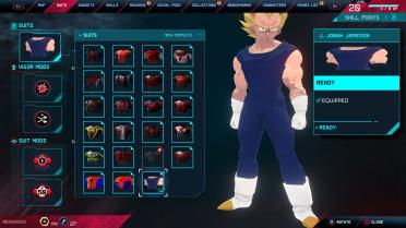 Vegeta (Super Saiyan) Suit Slot Dragon Ball Z
