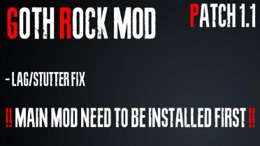 Jill Gothic Rock - Speed Optimization (Patch)