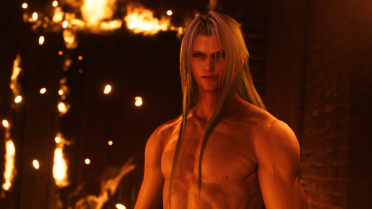 Shirtless Sephiroth