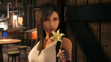 Tifa No Undershirt and Stockings
