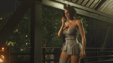 Jill Mini Dress (Immortal Blue Rose)