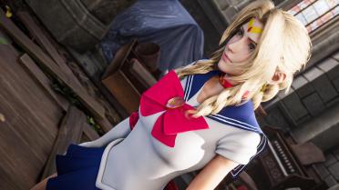 Aerith - Sailor Moon Cosplay