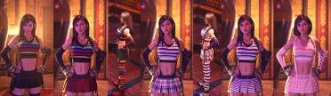 Tifa Striped Outfit