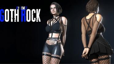 Jill Gothic Rock - Safety Pants (Patch)