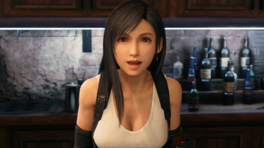Tifa No Undershirt and Stockings