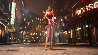 Aerith Birthday Dress