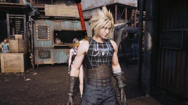 Cloud's Black Spider Shirt