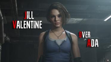 Jill Valentine Over Ada