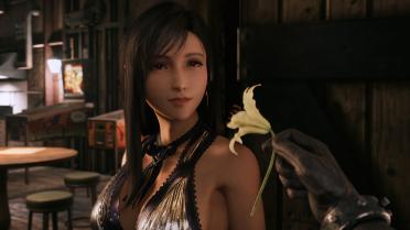 Simple Tifa's Silver Dress