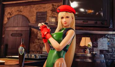 Tifa's Cammy Cosplay