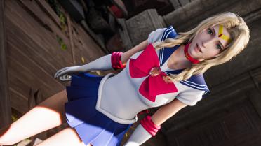 Aerith - Sailor Moon Cosplay