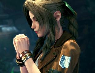 Aerith Attack On Titan Scout Jacket