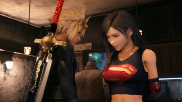 Tifa's Sexy Supergirl Outfit