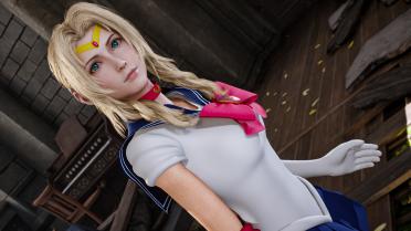 Aerith - Sailor Moon Cosplay