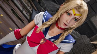 Aerith - Sailor Moon Cosplay
