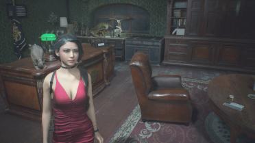 Ada RE3 Jill Black Hairstyle Default Costume