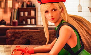 Tifa's Cammy Cosplay