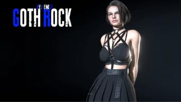 Jill Gothic Rock - No Net Clothes (Patch)
