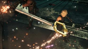 Cloud Two-Handed Kingdom Key