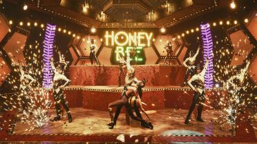 Play as Bee costume Tifa and Replace Andrea with Bee costume Cloud