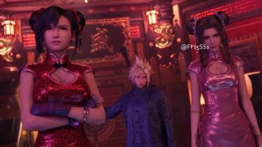 ChinaDress Aerith and Red ChinaDress Tifa