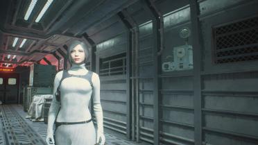 Ada & Claire RE4 White Wool Clothes