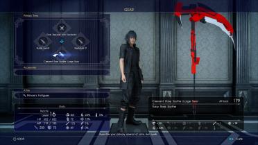 Crescent Rose Sickle (Great Sword)