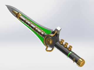 Traditional Dragon Dagger (single sword)