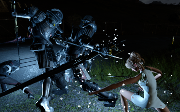 Lunafreya Nox Fleuret (as Ignis)