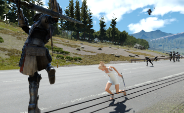 Lunafreya Nox Fleuret (as Ignis)