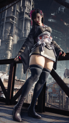 Wutai-Tifa's Thighs (and Chest)