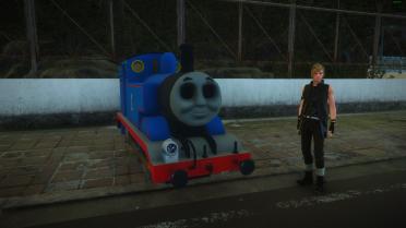 Thomas replaces the tank