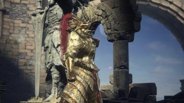 Golden Ornstein and Dragonslayer Spear