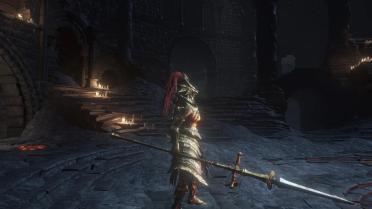 Golden Ornstein and Dragonslayer Spear