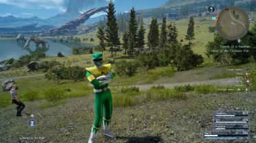 Mighty Morphin Power Ranger Green Ranger (Noctis)