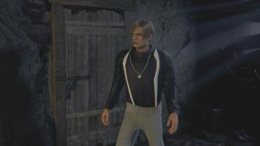 Re4-Demo Cai Xukun costume replace Leon