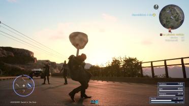 The Legendary Sword In the Stone