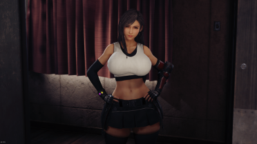 Squishy Tifa Thighs and Bigger Chest