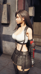 Squishy Tifa Thighs and Bigger Chest