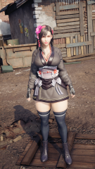 Wutai-Tifa's Thighs (and Chest)